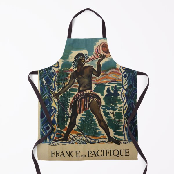 Item preview, France de Pacifique retro poster designed and sold by CorasPosters.