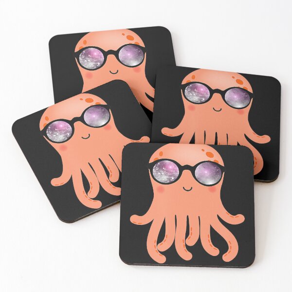 Item preview, Hipster Octopus With Galaxy Sunglasses T-Shirts designed and sold by GrahamWalsh.