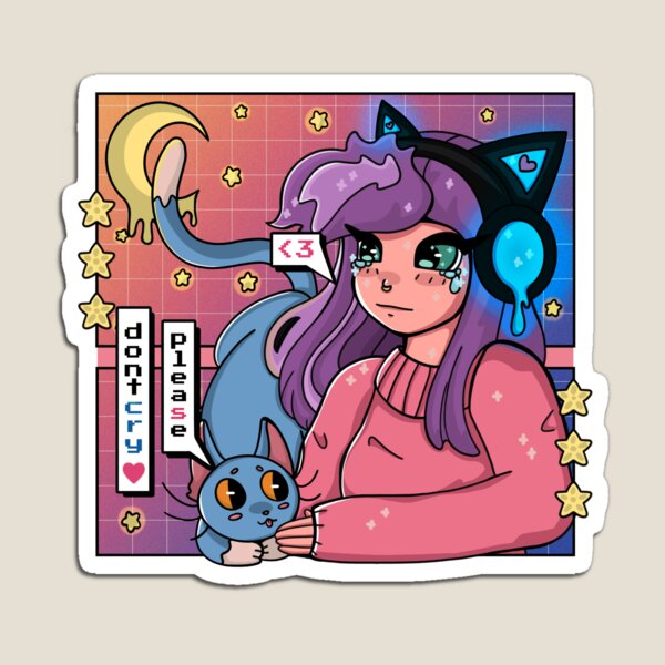 Item preview, Don't Cry  designed and sold by SidyKittyArt.