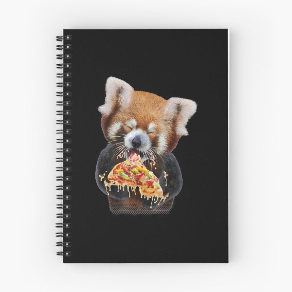 Item preview, Hungry Red Panda Devouring Pizza, T-Shirt designed and sold by GrahamWalsh.