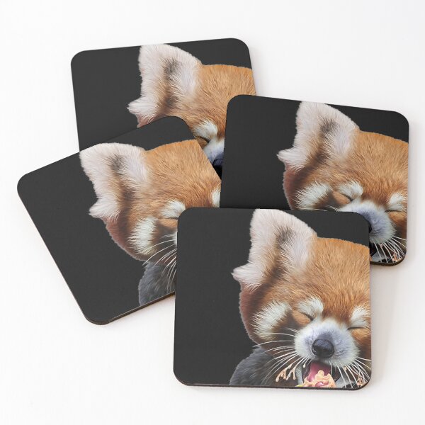 Item preview, Hungry Red Panda Devouring Pizza, T-Shirt designed and sold by GrahamWalsh.