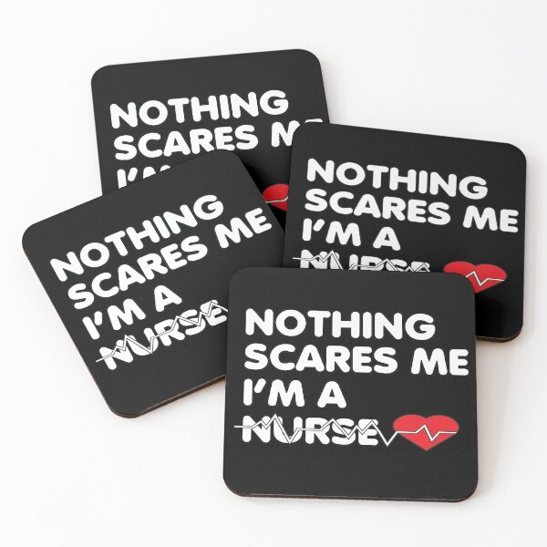 Item preview, Nothing Scares Me I Am A Nurse designed and sold by YueHeng Creates ⭐⭐⭐⭐⭐.