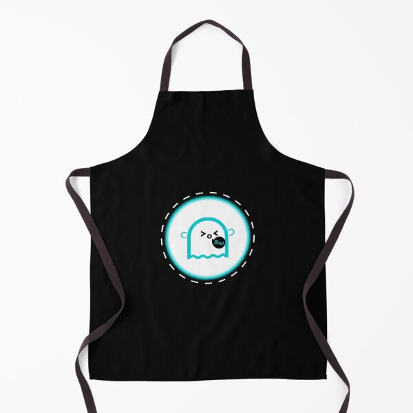 Item preview, Cute ghost-Boo! BlackBG designed and sold by mixMixtli.