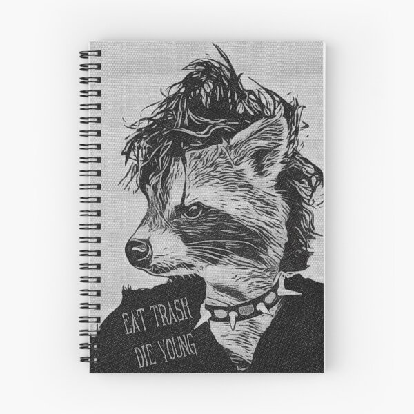 Item preview, Punk Rock Raccoon  designed and sold by WeirdCvlt.