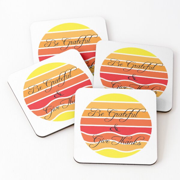 Item preview, Be Grateful And Give Thanks Design designed and sold by YueHeng Creates ⭐⭐⭐⭐⭐.