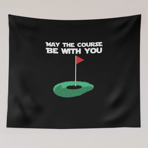 Item preview, May The Course Be With You Golfer Gift  designed and sold by MakeGoodChoices.