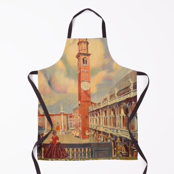 Item preview, Vicenza retro poster designed and sold by CorasPosters.