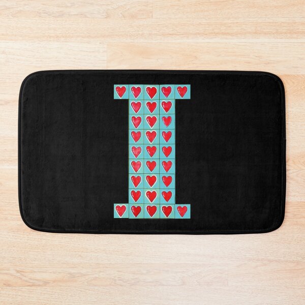 Item preview, Cute hearts in letter I designed and sold by SidTastic .