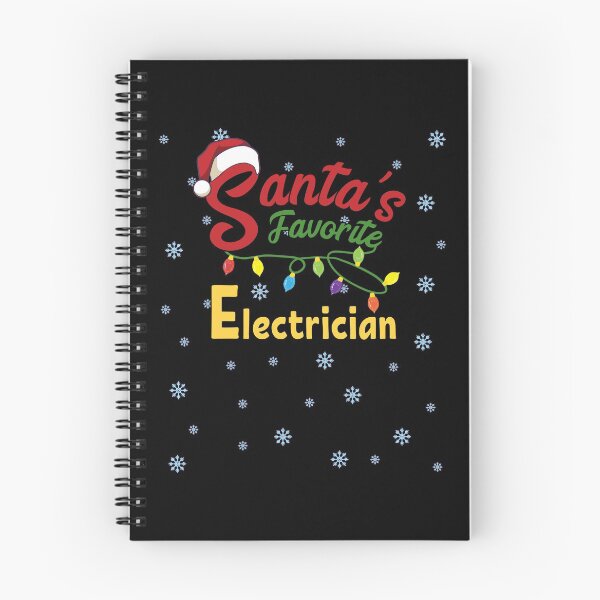 Item preview, Santa's Favorite Electrician Journeyman Christmas Gift Idea designed and sold by MGO-Design.