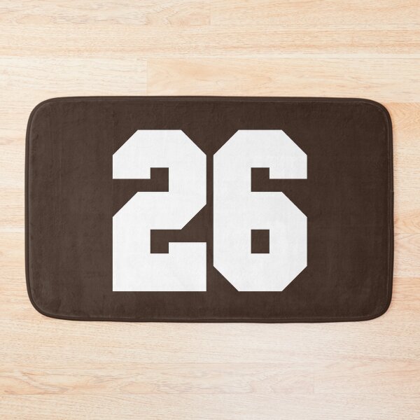 Item preview, 26 Number Cleveland Sports Twenty-Six Brown Jersey designed and sold by HelloFromAja.