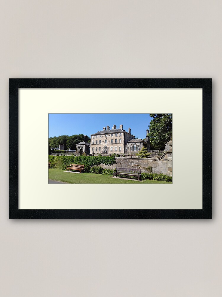 "Pollok House, Pollok Country Park, Glasgow" Framed Art Print for Sale