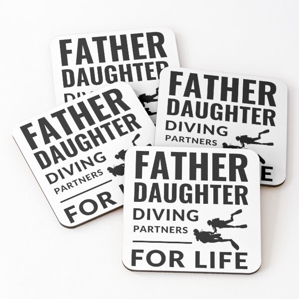 Artikelvorschau, Vater Tochter Tauchpartner fürs Leben - Scuba Diver Girl / Dad entworfen und verkauft von m95sim.