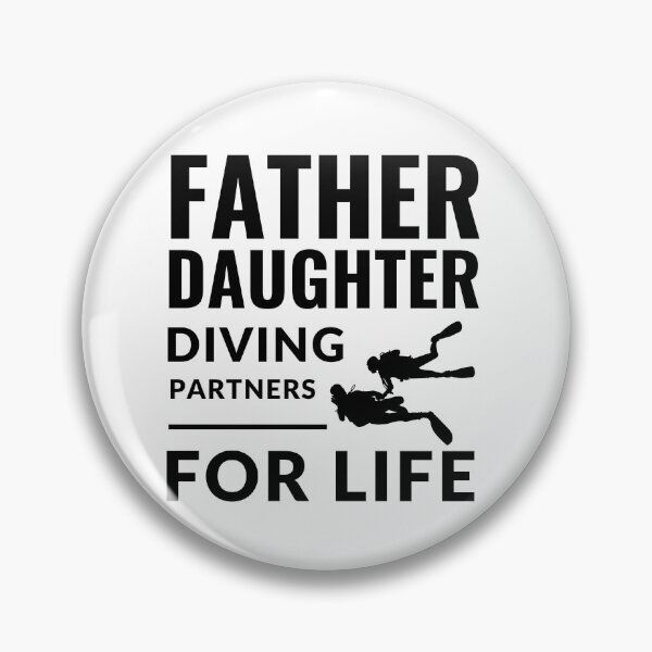 Item preview, Father Daughter Diving Partners For Life - Scuba Diver Girl/Dad designed and sold by m95sim.