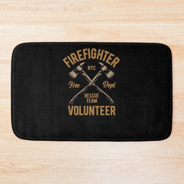 Item preview, Firefighter Volunteer Fire Station Rescue Team designed and sold by Two Left Hands Design.