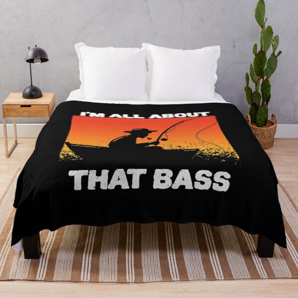 Item preview, I'm All About that Bass! Fishing Pun designed and sold by Lijo Jose.