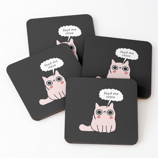 Item preview, cute evil cat designed and sold by blurry-mind.