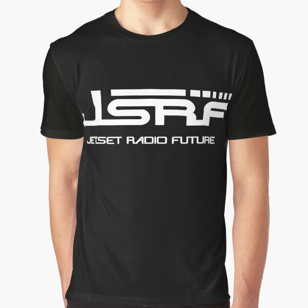 Vista previa del artículo con la obra «Logotipo tipo JSRF (blanco)», diseñado y vendido por FlawdaMane.