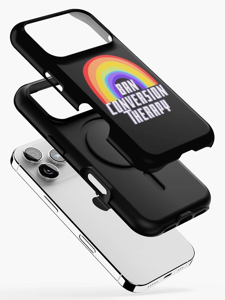 Thumbnail 2 of 4, iPhone Case, Ban Conversion Therapy designed and sold by DesignsofNote.