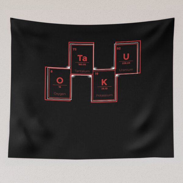 Item preview, Otaku Periodic Table designed and sold by Gravity1206.