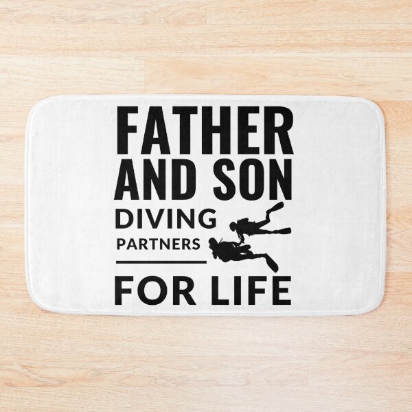Item preview, Father And Son Diving Partners For Life - Scuba Diver Boy/Dad designed and sold by m95sim.
