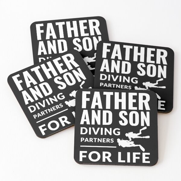 Artikelvorschau, Vater und Sohn Tauchpartner fürs Leben - Scuba Diver Boy / Dad entworfen und verkauft von m95sim.