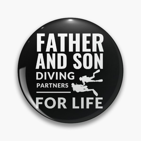 Item preview, Father And Son Diving Partners For Life - Scuba Diver Boy/Dad designed and sold by m95sim.