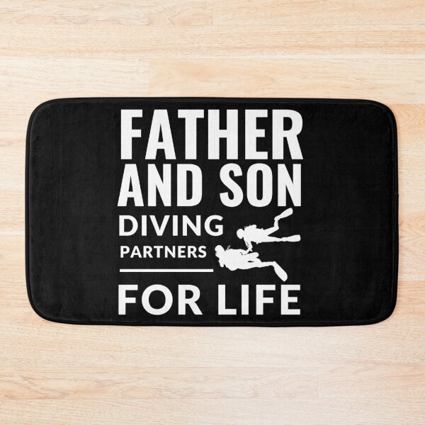 Item preview, Father And Son Diving Partners For Life - Scuba Diver Boy/Dad designed and sold by m95sim.