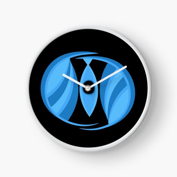 Item preview, Mystical symbol / sign, fish, blue designed and sold by CreaVisArt.