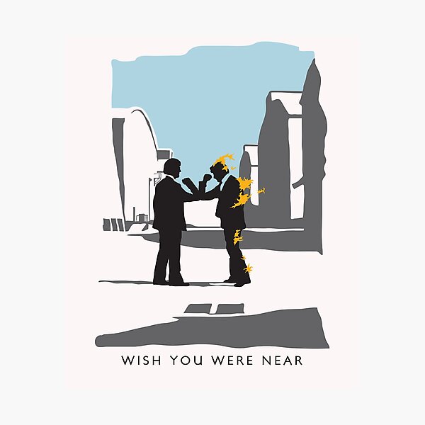 Item preview, WISH YOU WERE NEAR designed and sold by pdism.