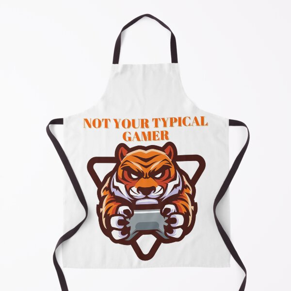 Item preview, Not Your TYPICAL GAMER Tiger Design designed and sold by LevelUpMerch.