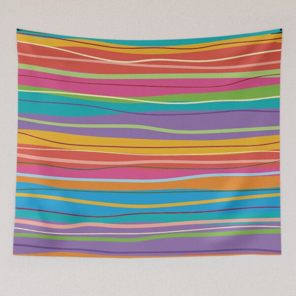 Item preview, Colorful Striped designed and sold by Art JSMY.