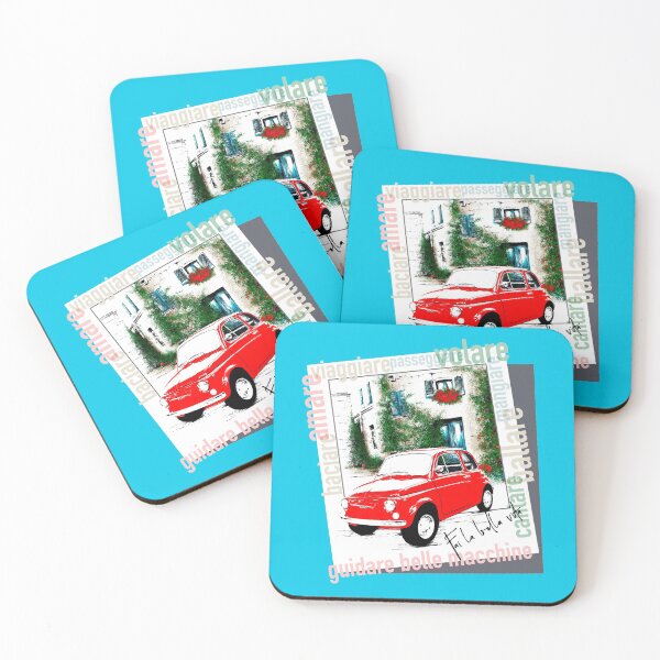Item preview, Fiat 500, vintage Italian car designed and sold by Olga Vnukovskaya.