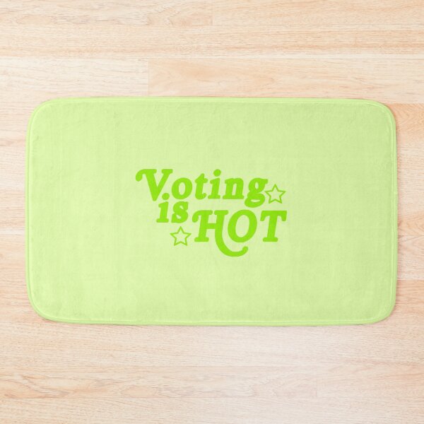 Item preview, voting is hot - lime green edition designed and sold by elizastreet.