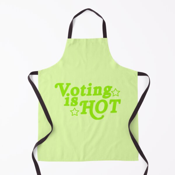 Item preview, voting is hot - lime green edition designed and sold by elizastreet.