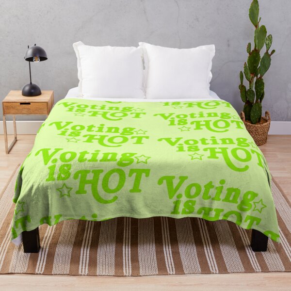 Item preview, voting is hot - lime green edition designed and sold by elizastreet.