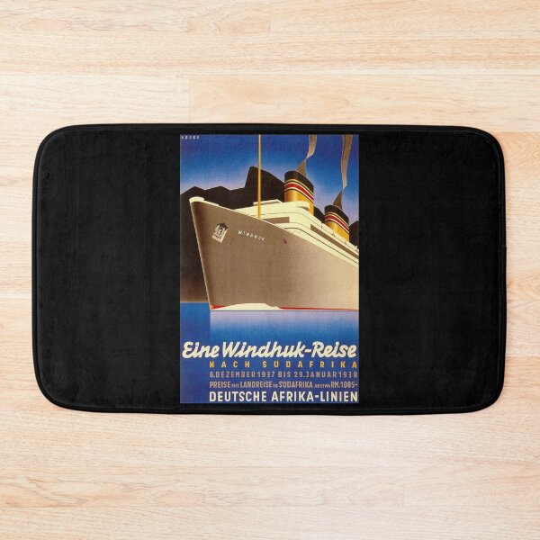 Item preview, Eine Windhuk Reise retro poster designed and sold by CorasPosters.