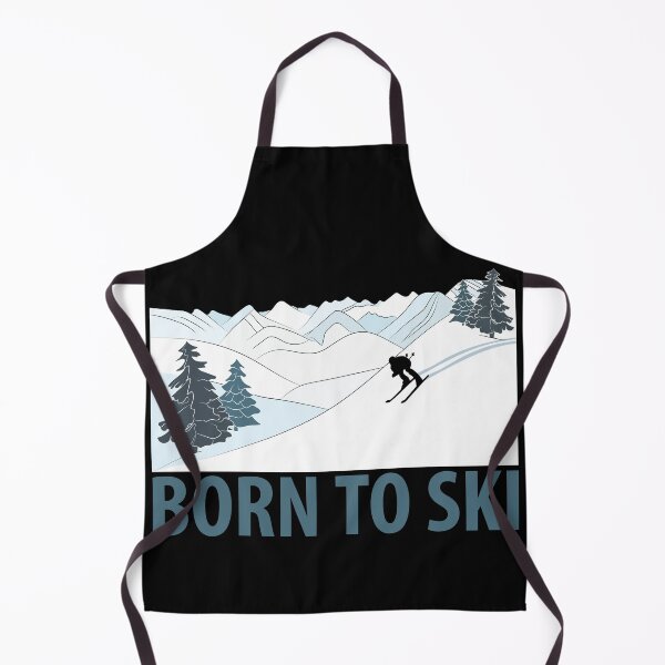 Item preview, Born to Ski Winter Sports designed and sold by TheInkElephant.