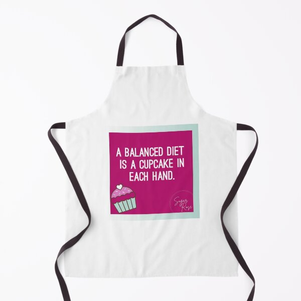 Item preview, A balanced diet is a cupcake in each hand designed and sold by sugarrosekitch.