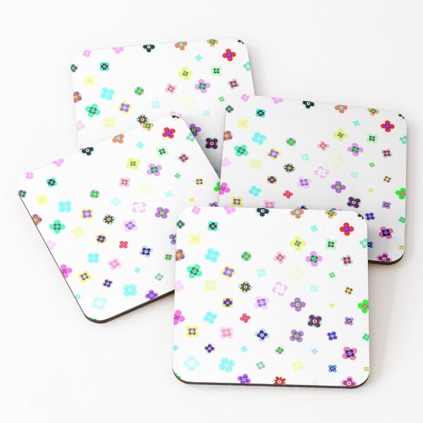 Item preview, Quatrefoil Flowers designed and sold by PanicDay.