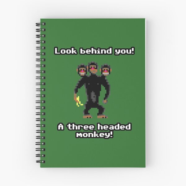 Item preview, Monkey quotes - Three headed Monkey - T-Shirts, Gadgets & Face Masks designed and sold by spegnilcomputer.