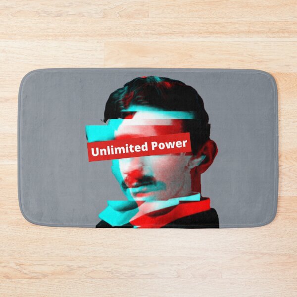 Item preview, Nikola Tesla Unlimited Power designed and sold by GleamingGiant.