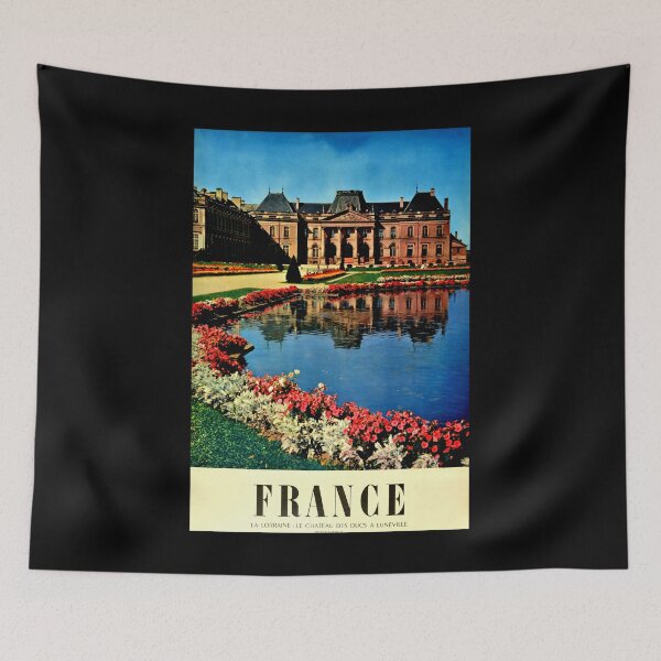 Aperçu de l'œuvre France de Pacifique poster retro créée et vendue par CorasPosters.