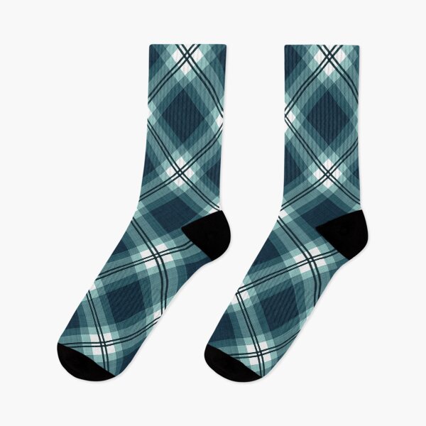 Item preview, Leaning Teal Plaid Pattern designed and sold by AdamP-Presents.
