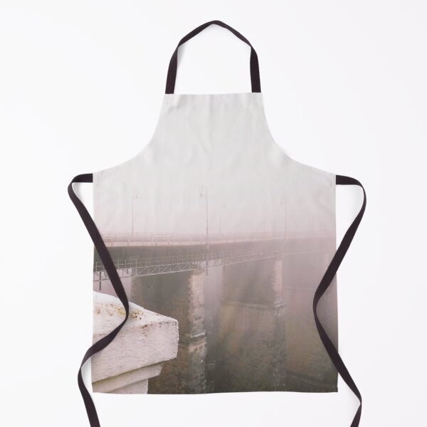 Item preview, Misty bridge leading to nowhere over the Canyon designed and sold by helenkaiy.