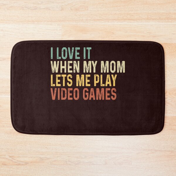 Item preview, I Love It When My Mom Lets Me Play Video Games Vintage Gift  designed and sold by Sarah38.