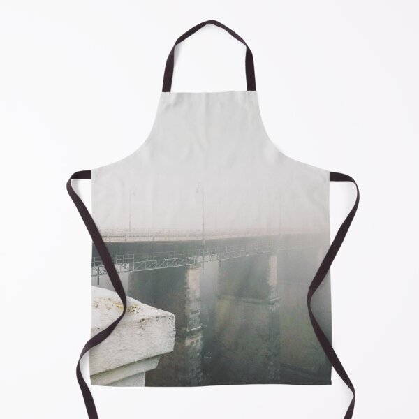 Item preview, Misty bridge leading to nowhere over the Canyon designed and sold by helenkaiy.