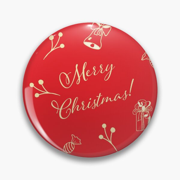 Item preview, Merry Christmas Red Pattern designed and sold by Eng-Sun.
