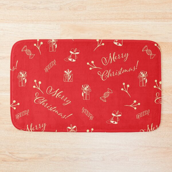 Item preview, Merry Christmas Red Pattern designed and sold by Eng-Sun.