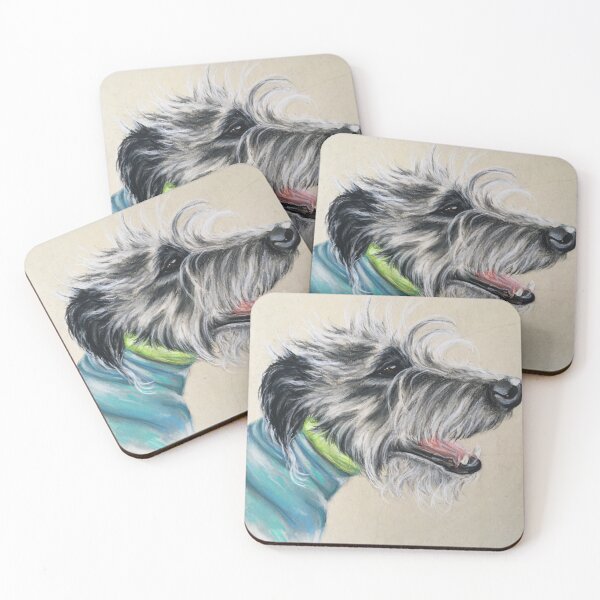 Item preview, Scruffy  Lurcher blue jumper  designed and sold by Merlinsmates.