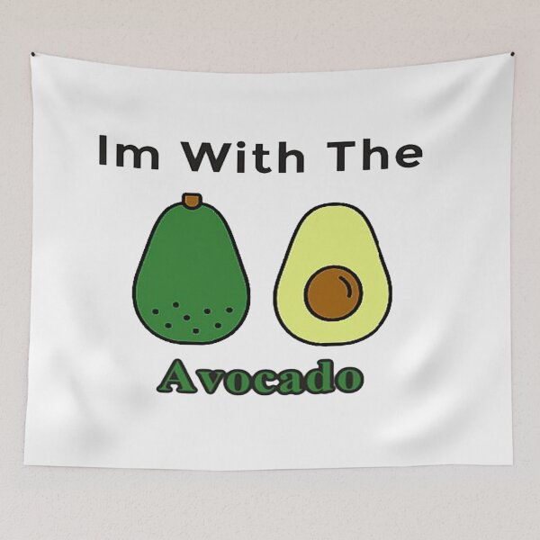 Item preview, Avocado Pregnancy Im With The Avocado designed and sold by NancyArtDesigns.